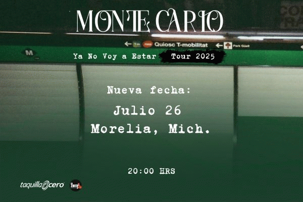 Ya No Voy A Estar “Tour 2025”